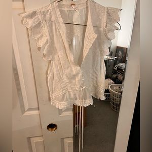 white floral t-shirt